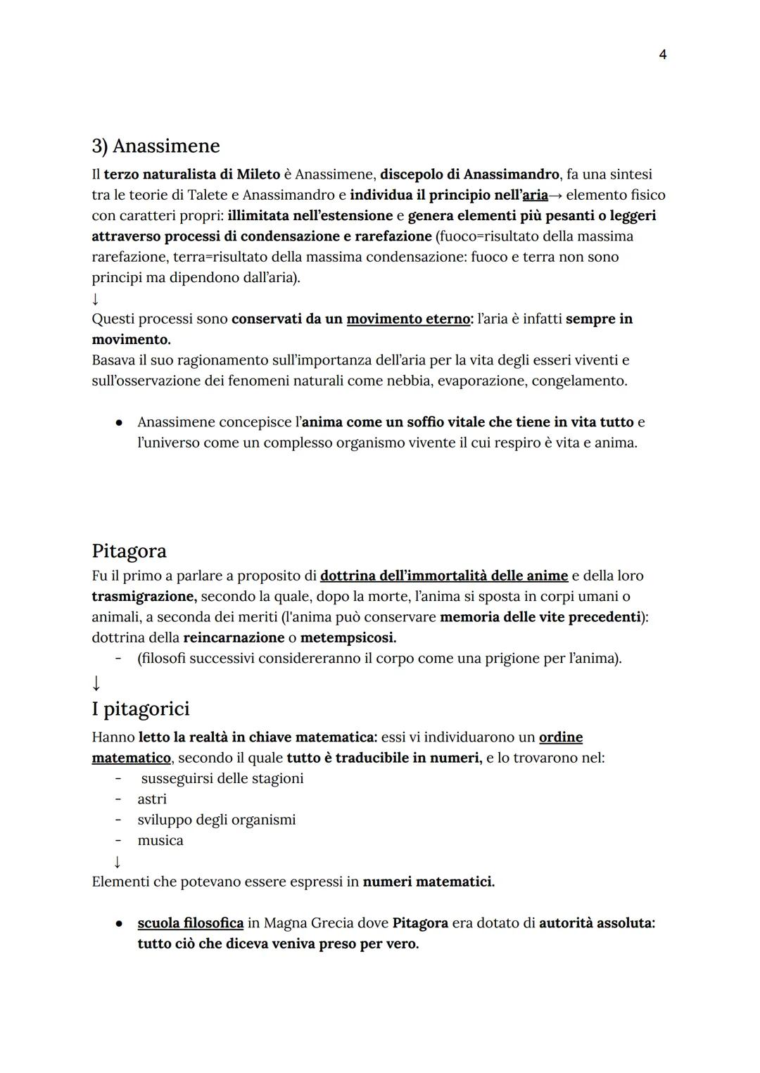 Nascita della filosofia
Il termine philosophia deriva dal greco e significa "amore per la sapienza" e viene usato
a partire da Socrate e Pla