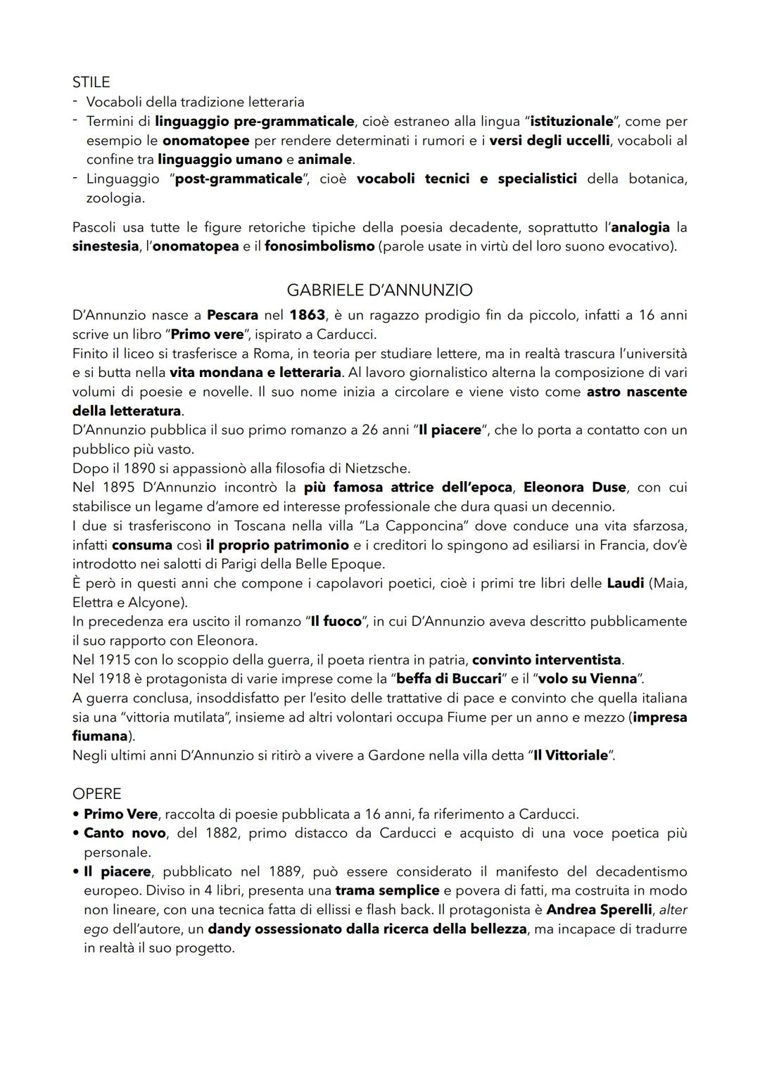# IL DECADENTISMO

Nello stesso periodo in cui dominano sul piano culturale il positivismo e su quello letterario il
Naturalismo-Verismo, na