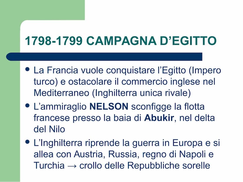 NAPOLEONE BONAPARTE
(1769-1821)
http://www.ovovideo.com/napoleone-bonaparte/ 1796- PRIMA CAMPAGNA
D'ITALIA
1795: il Direttorio affida al gio