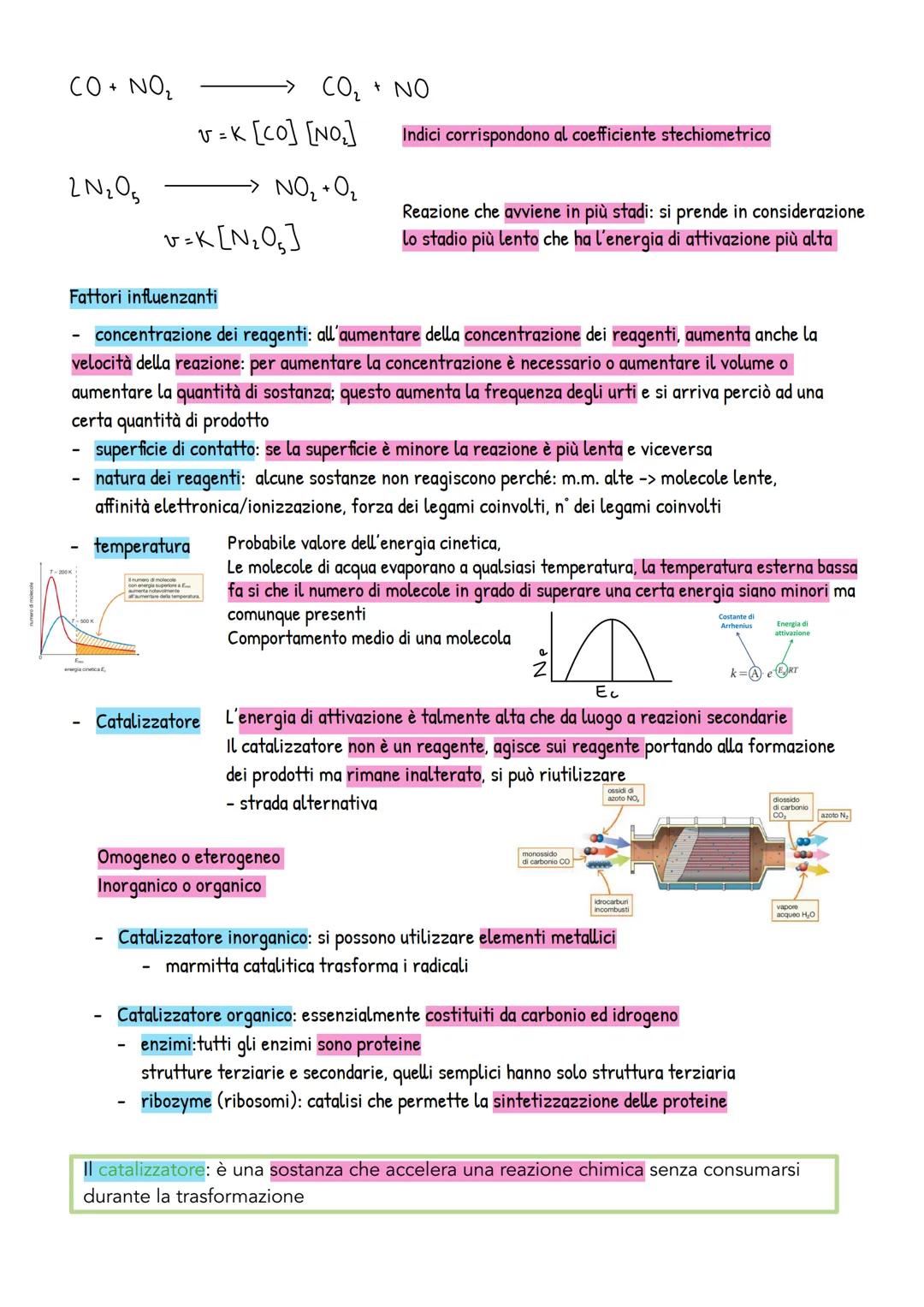 # Cinechimica

Studia i movimenti delle molecole, gli aspetti relativi alla
volicită, ci sono trasformazioni che avvengono in frazioni
di se
