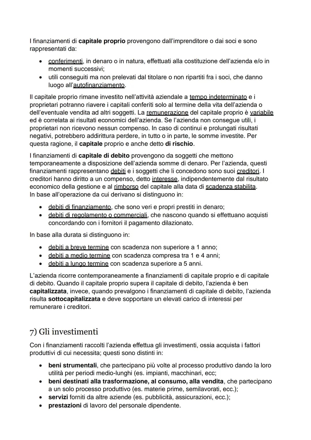 Capitolo 1
La gestione
1) Gestione, organizzazione, rilevazione
Il primo atto di vita di un'azienda è la sua progettazione con cui si stabil
