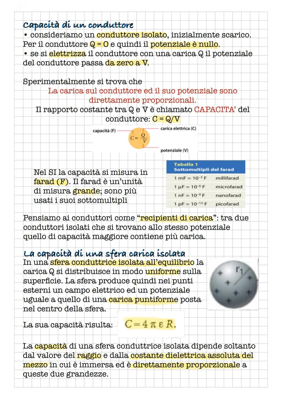 Conduttori in equilíbrio elettrostatico
Distribuzione
della carica
Nei conduttori la carica si dispone in superficie.
All'equilibrio, la car