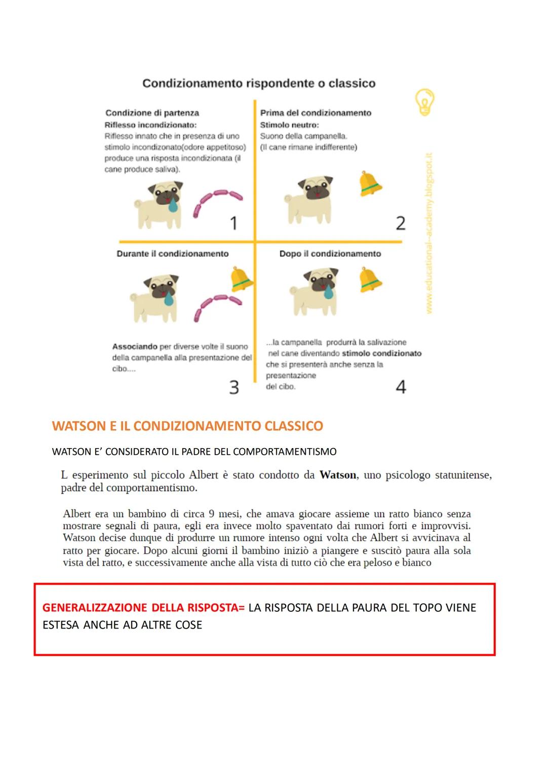 Che cos'è l'apprendimento e quando avviene? In ogni occasione
in cui impariamo qualcosa che modifica il nostro comportamento in modo
stabile