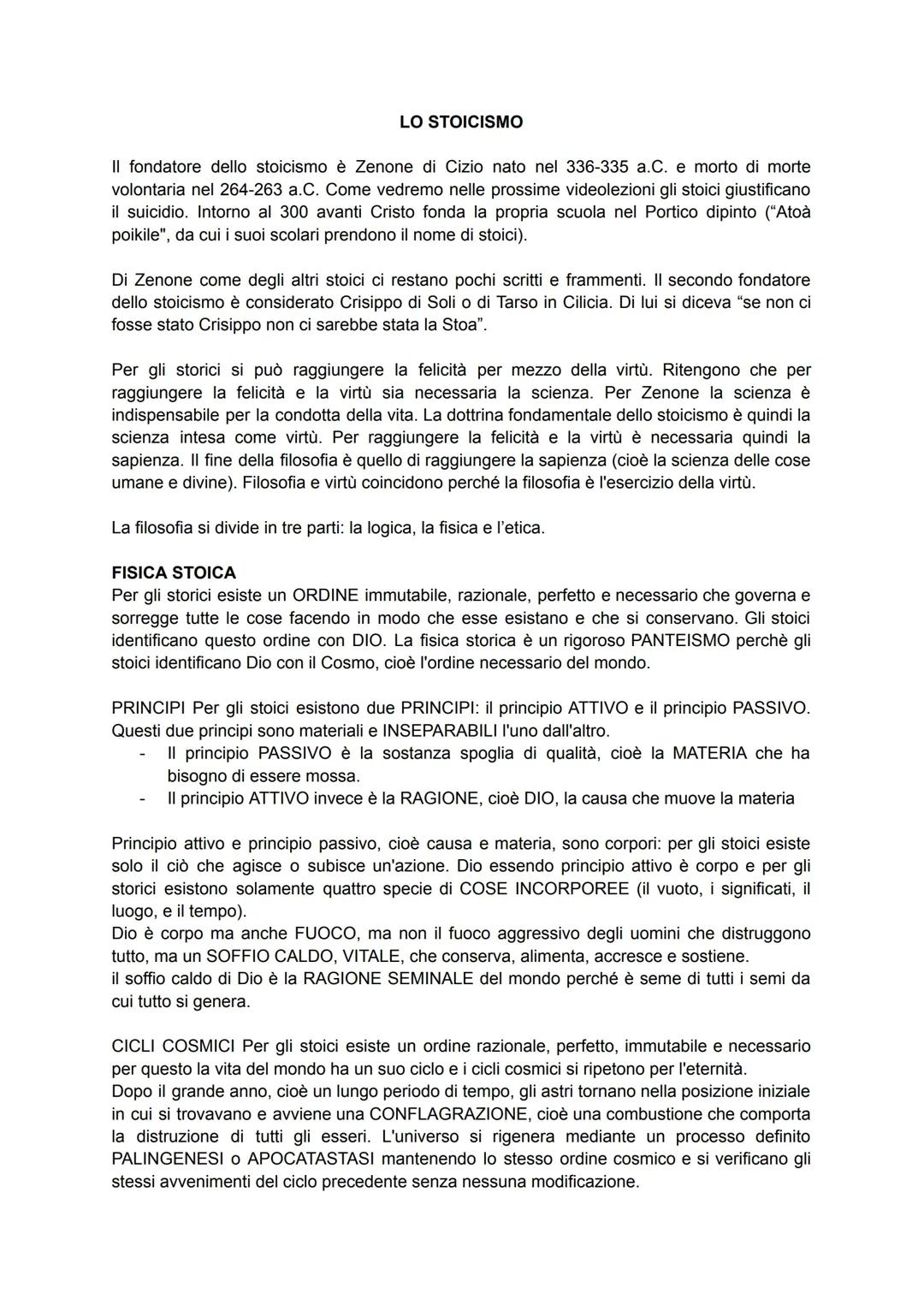 Introduzione al Pensiero Stoico: Filosofia e Principi