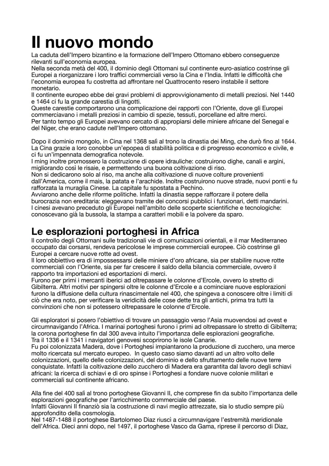 
<p>La caduta dell'Impero bizantino e la formazione dell'Impero Ottomano hanno avuto un impatto significativo sull'economia europea. Durante