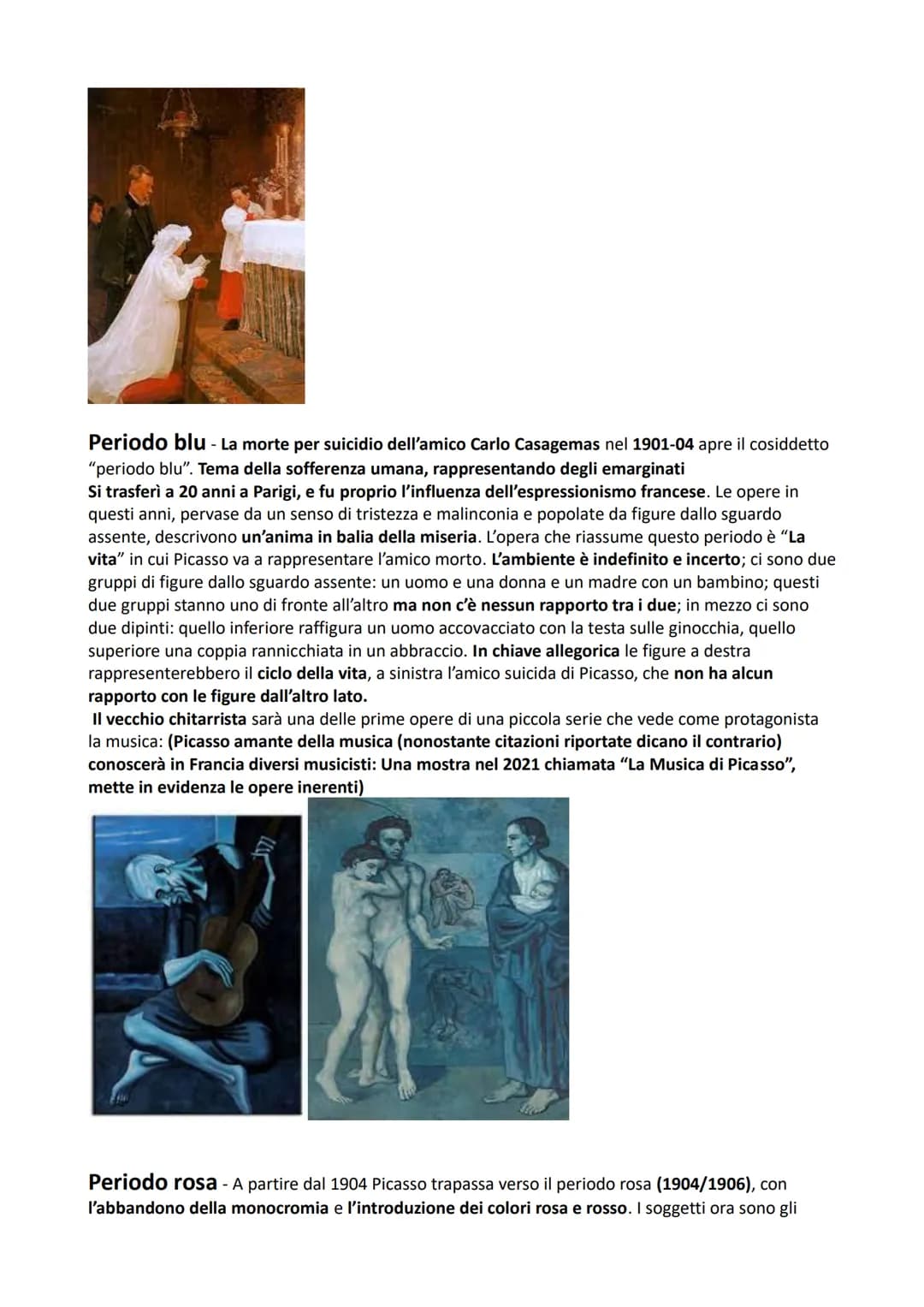 IL CUBISMO
Il cubismo è una corrente di avanguardia nata nel XX secolo in Francia, da due grandi artisti, Pablo
Picasso e Georges Braque. Il