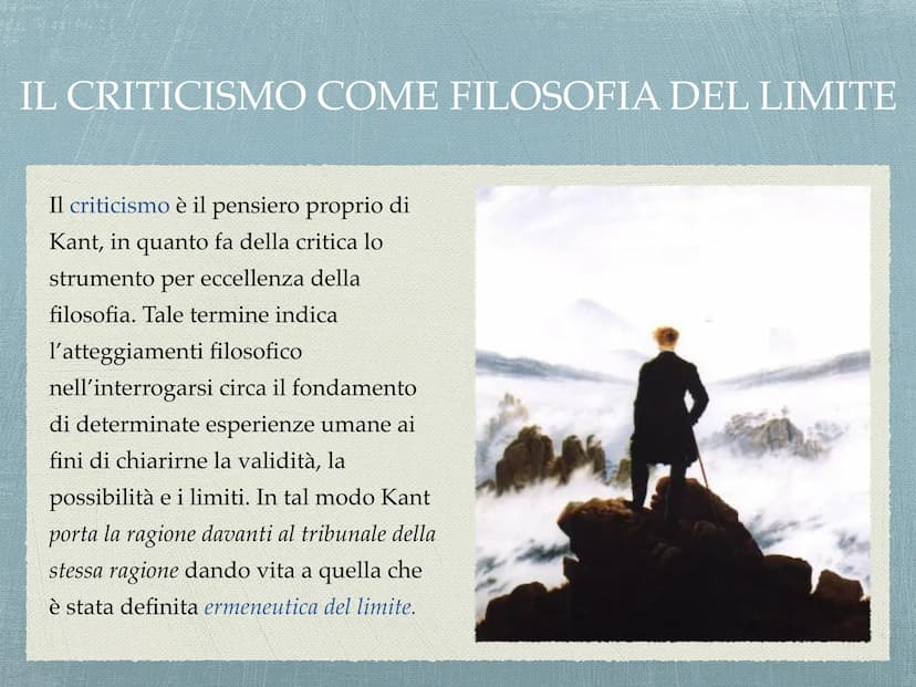 ΚΑΝΤ
"La pigrizia e la viltà sono le cause per cui tanta
parte degli uomini, dopo che la natura li ha da
lungo tempo affrancati dall'eterodi