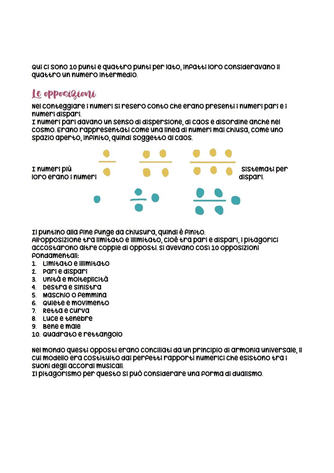 I primi filosofi
Pitagora e i pitagorici
Pitagora
Pitagora nacque a samo, e insieme ai suoi seguaci, i pitagorici, agiscono nella
Magna Grec