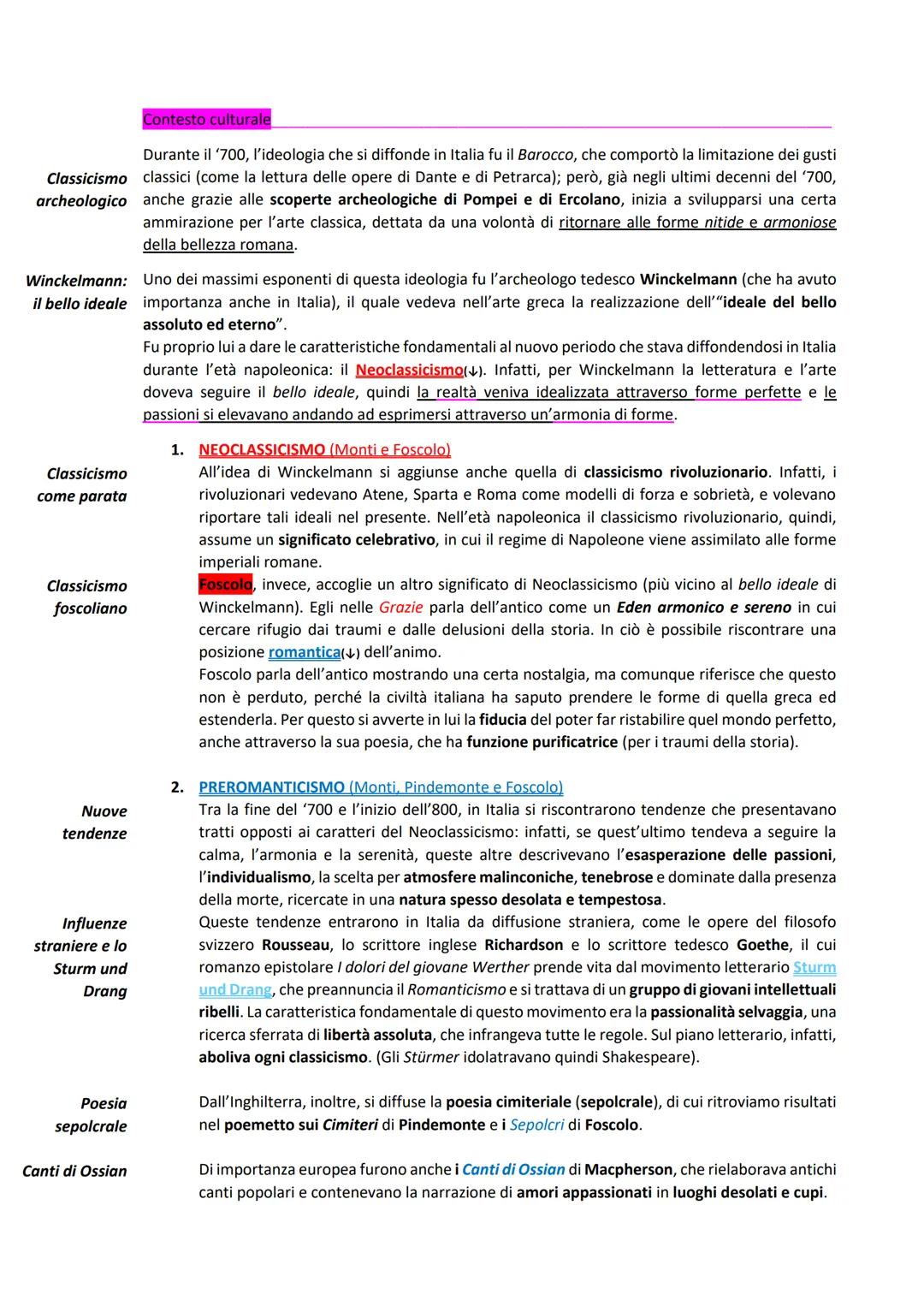 Contesto culturale

Durante il '700, l'ideologia che si diffonde in Italia fu il Barocco, che comportò la limitazione dei gusti
Classicismo 