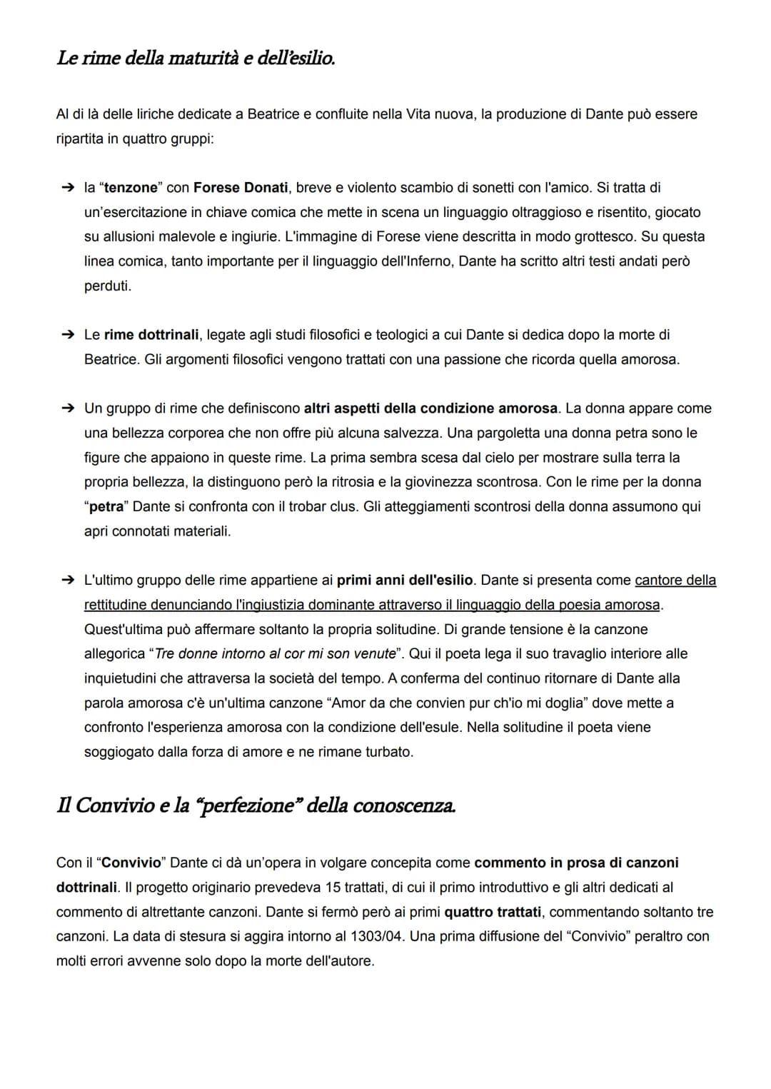 DANTE ALIGHIERI
Dante tra Duecento e Trecento.
Dante Alighieri sintetizza le tendenze essenziali della letteratura del secolo XIII e allo st
