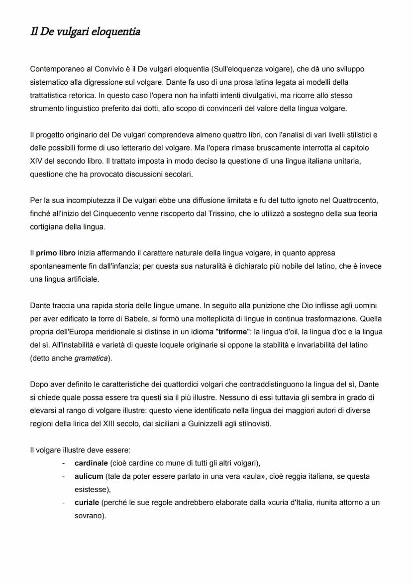 DANTE ALIGHIERI
Dante tra Duecento e Trecento.
Dante Alighieri sintetizza le tendenze essenziali della letteratura del secolo XIII e allo st