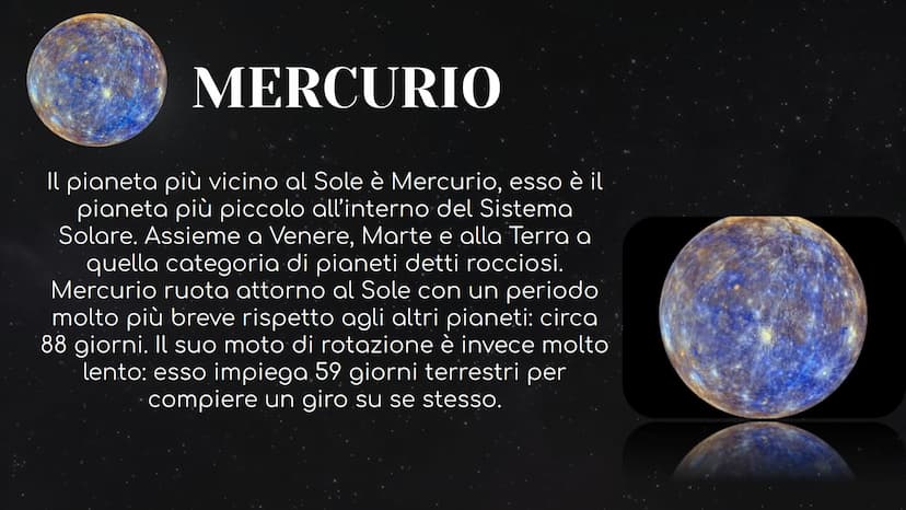 Il sistema solare COSA SI INTENDE PER SISTEMA SOLARE?
Per Sistema Solare si intende un insieme di corpi celesti, esso è
formato da:
8 pianet
