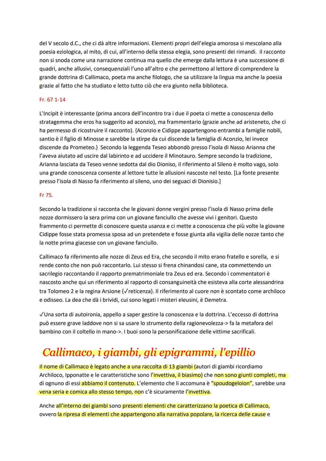 
<p>La letteratura greca ha creato generi letterari come l'epica, l'elegia, il giambo e il teatro. Ma gli autori dell'età ellenistica cercan