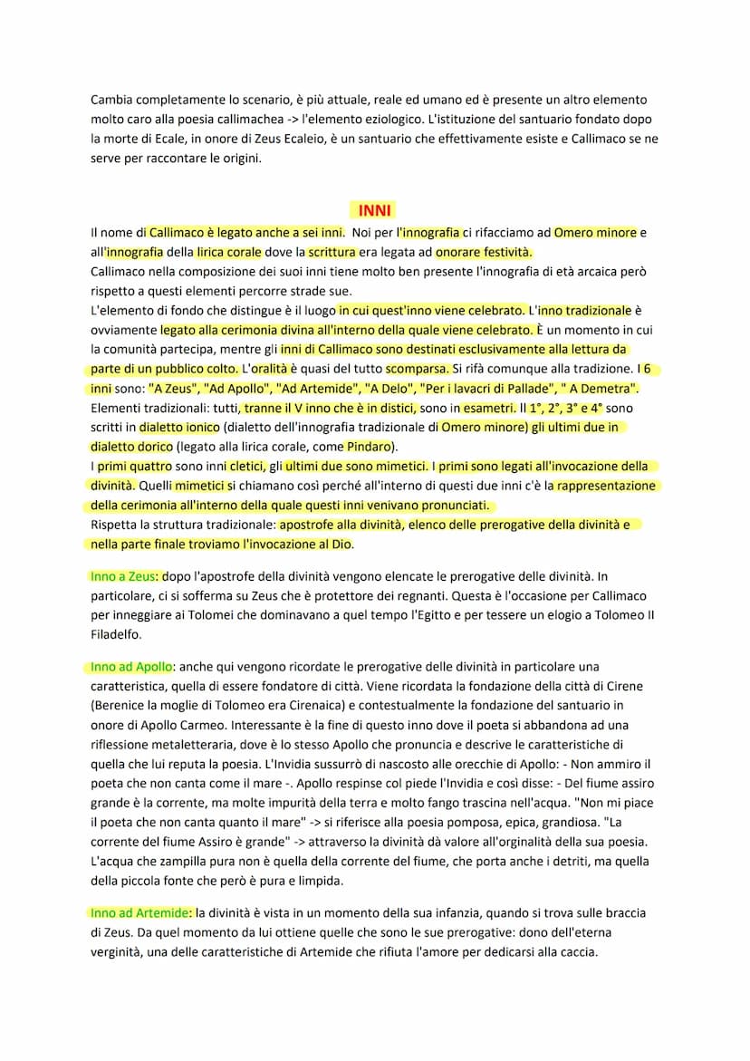 
<p>La letteratura greca ha creato generi letterari come l'epica, l'elegia, il giambo e il teatro. Ma gli autori dell'età ellenistica cercan