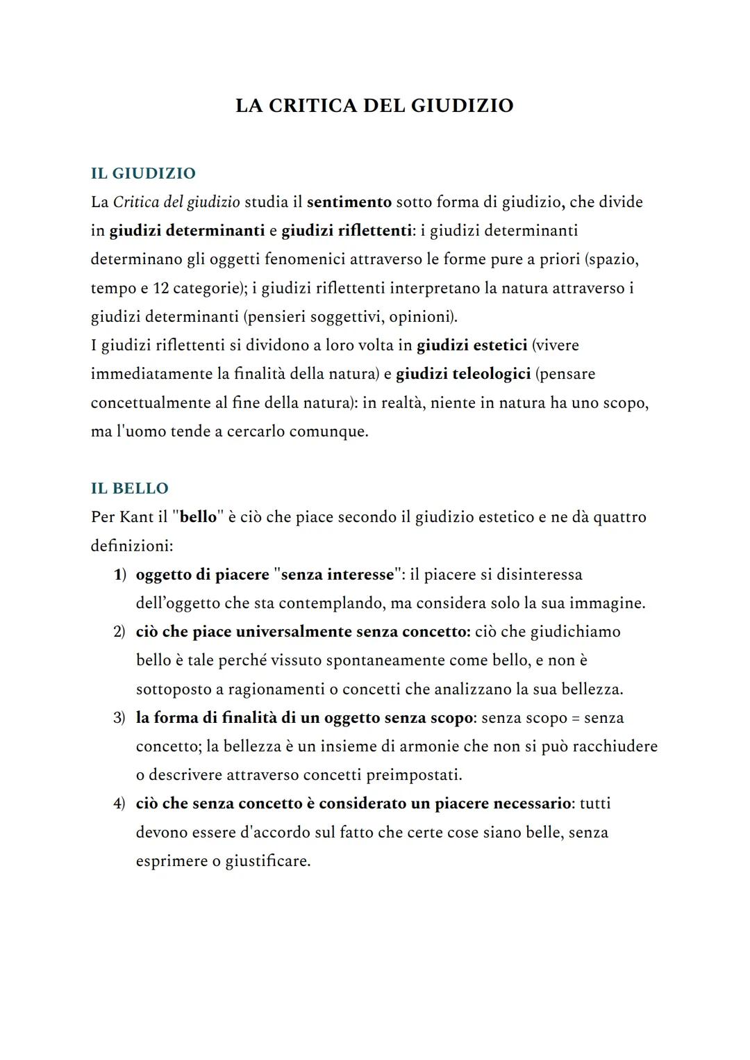 CRITICA DELLA RAGION PURA
SCIENZA E METAFISICA
La Critica della ragion pura è un'analisi critica dei fondamenti del sapere, che si
divide in
