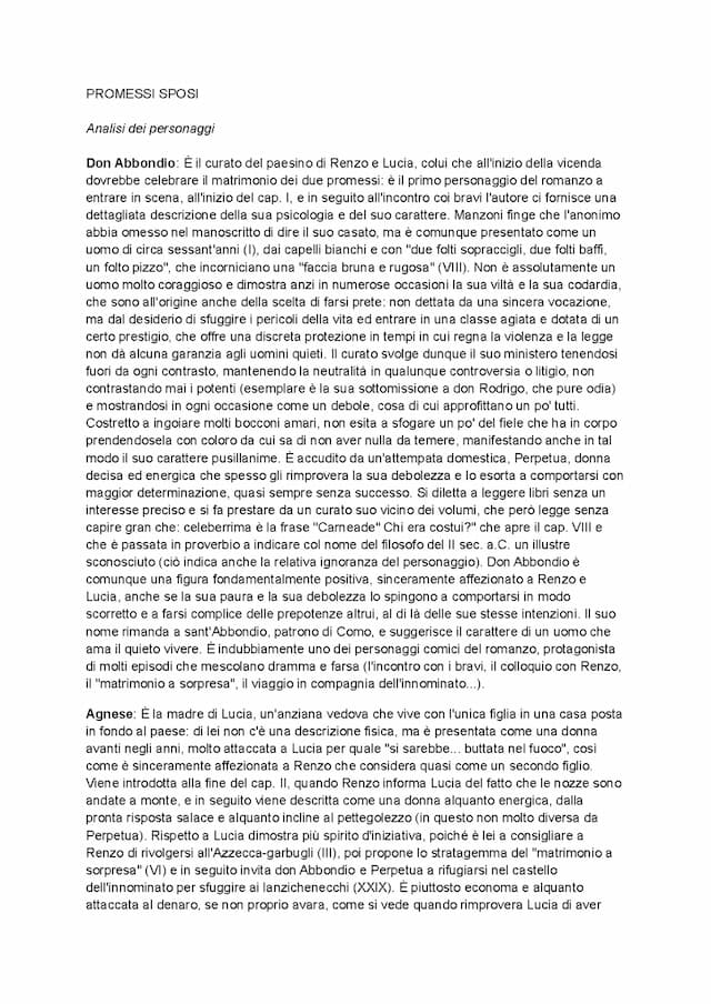 Know personaggi promessi sposi  thumbnail