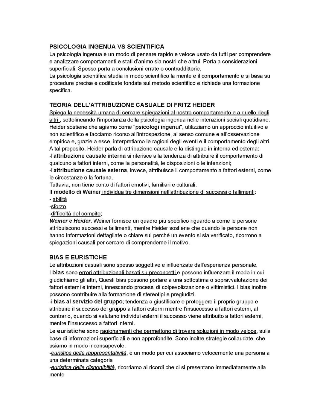 Psicologia Scientifica e Filosofia: Bias, Euristiche e Importanti Figure Storiche