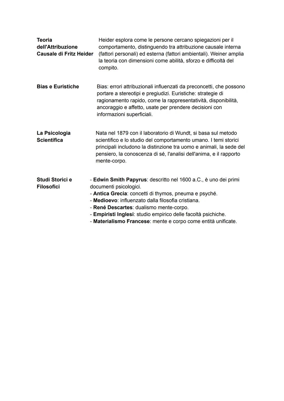 PSICOLOGIA INGENUA VS SCIENTIFICA
La psicologia ingenua è un modo di pensare rapido e veloce usato da tutti per comprendere
e analizzare com