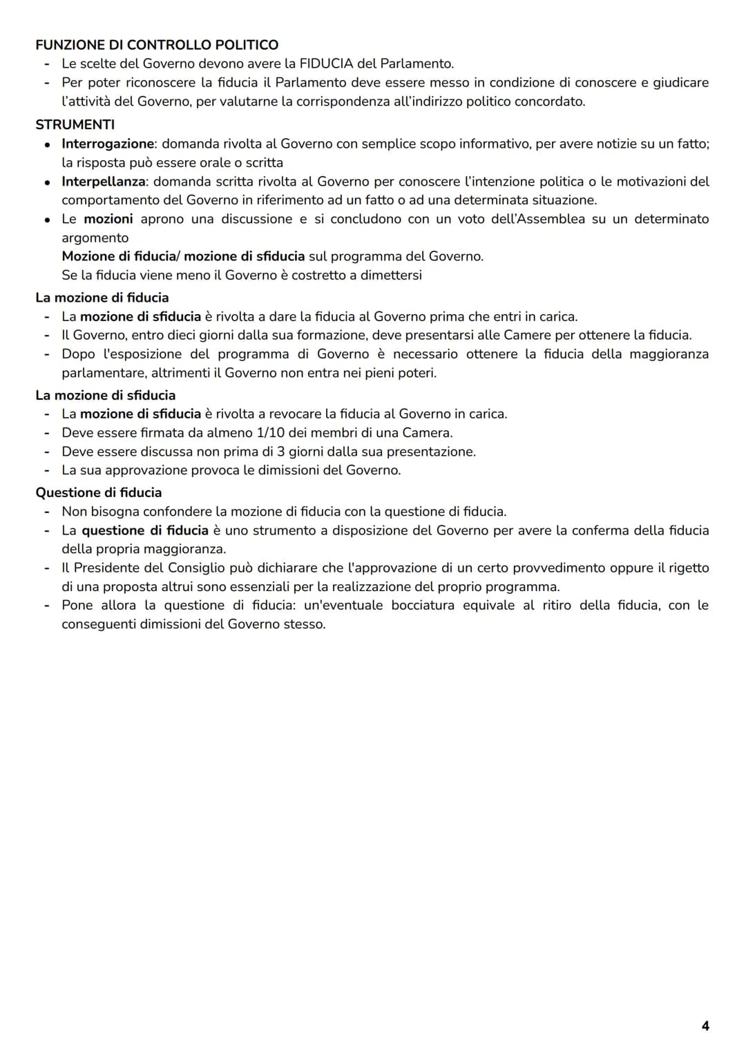 PARLAMENTO
Il parlamento italiano è formato da due camere con stesse funzioni e stessi poteri (bicameralismo perfetto):
→ Camera dei deputat