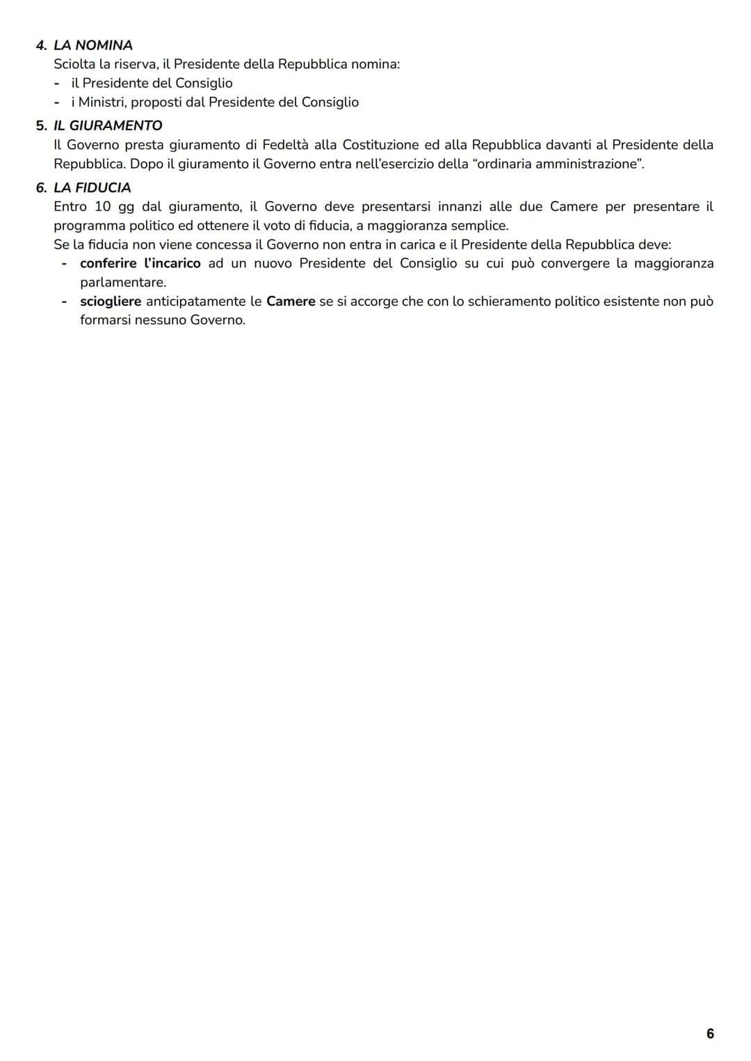 PARLAMENTO
Il parlamento italiano è formato da due camere con stesse funzioni e stessi poteri (bicameralismo perfetto):
→ Camera dei deputat