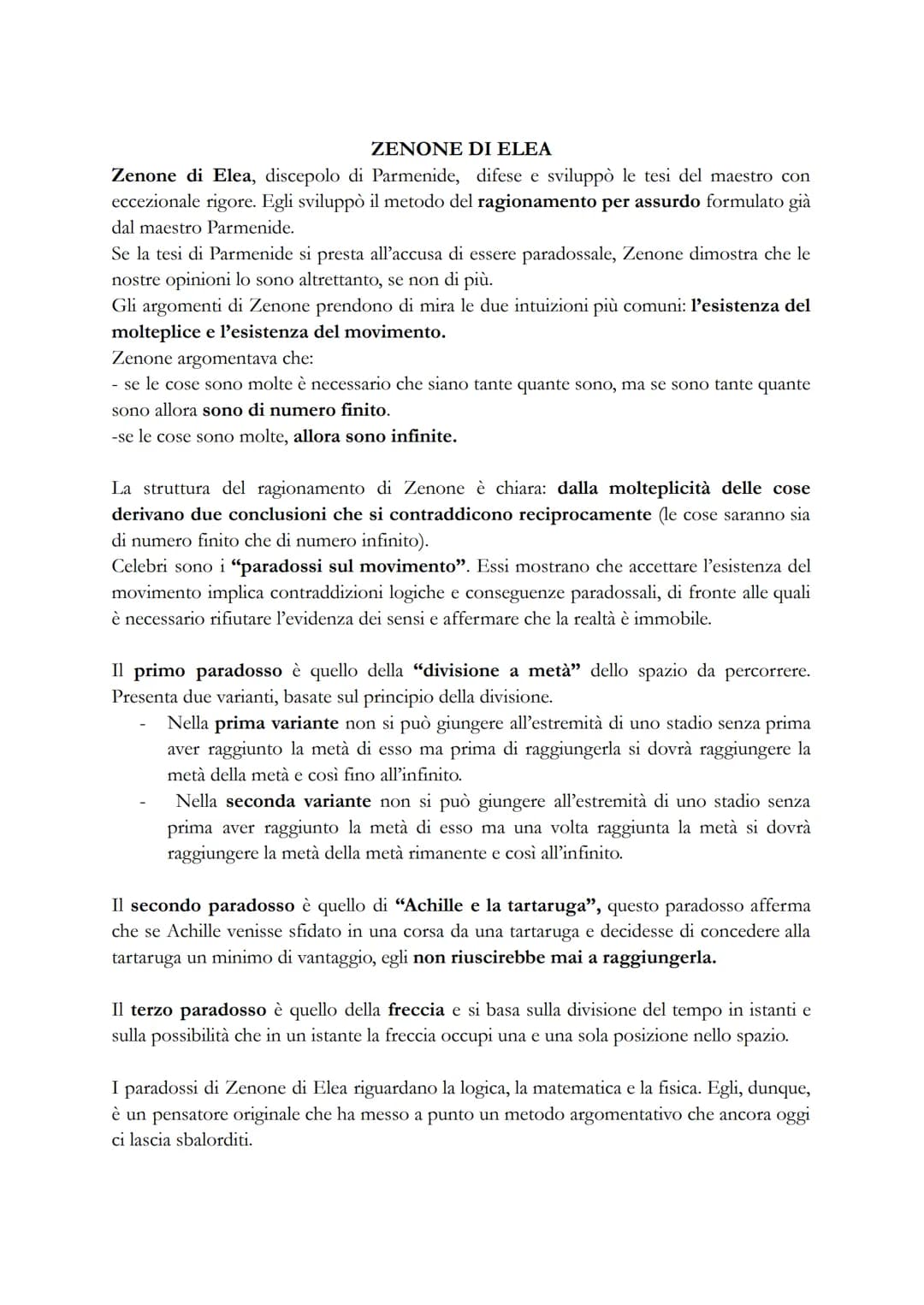 ERACLITO
Eraclito visse tra il VI e il V secolo a.C., contemporaneo a Parmenide. Eraclito è famoso
come il filosofo del divenire, a lui è at