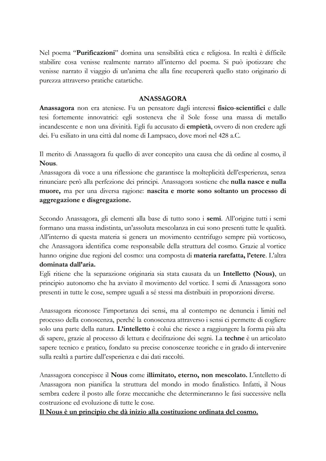 ERACLITO
Eraclito visse tra il VI e il V secolo a.C., contemporaneo a Parmenide. Eraclito è famoso
come il filosofo del divenire, a lui è at