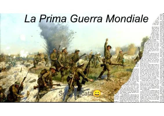 Know La prima Guerra mondiale Riassunto thumbnail