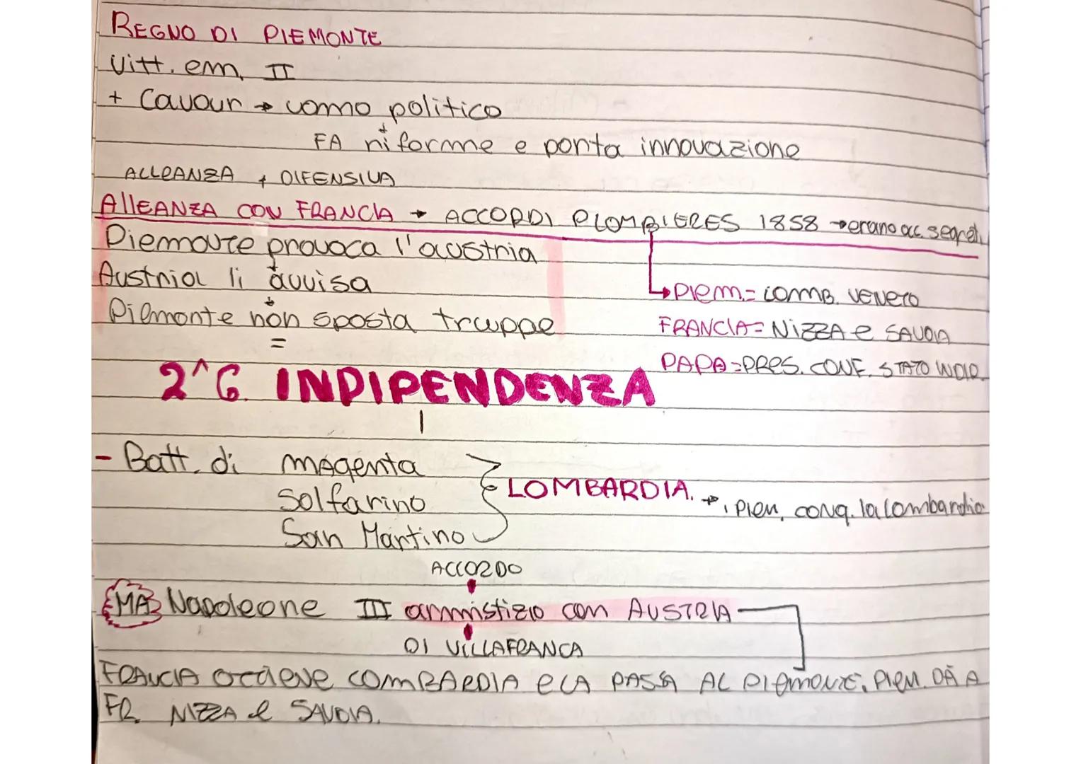 
<p>Le tre guerre d'indipendenza dell'Italia rappresentano il processo attraverso il quale il paese è riuscito a ottenere l'indipendenza pol