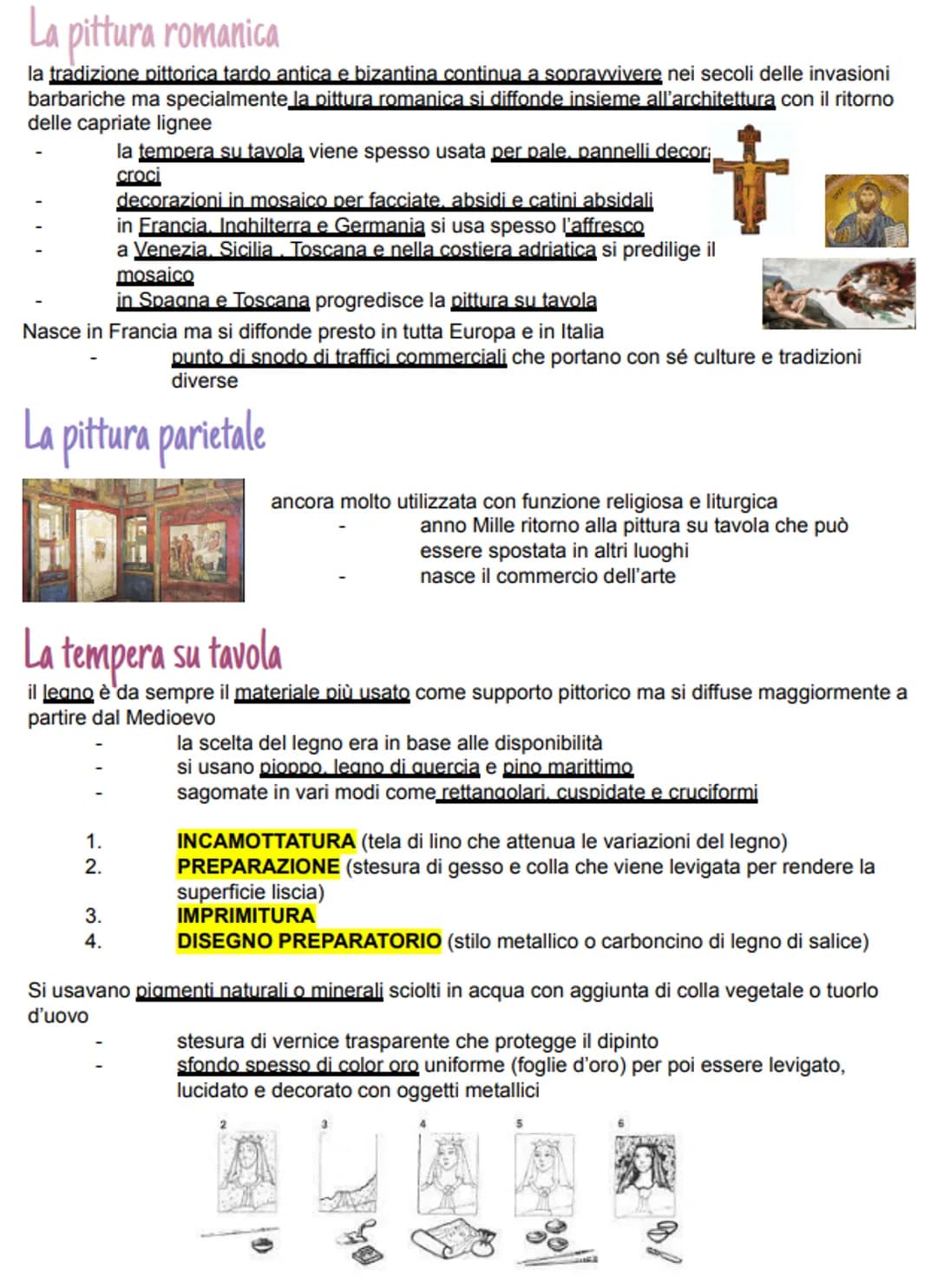 a pittura romanica
la tradizione pittorica tardo antica e bizantina continua a sopravvivere nei secoli delle invasioni
barbariche ma special