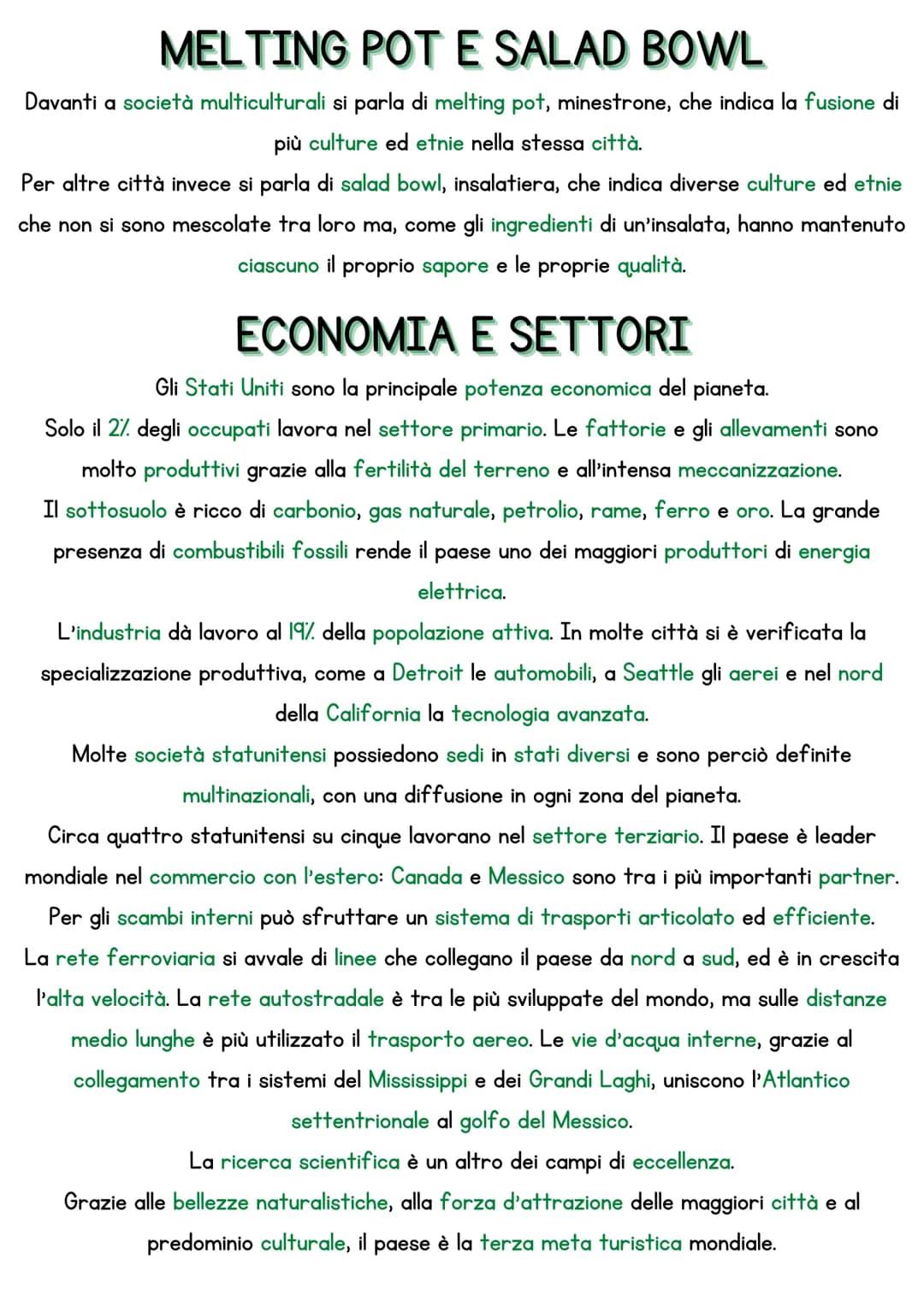 GLI STATI UNITI
SUPERFICIE: 9 271 219 km2
POPOLAZIONE: 325 719 178 abitanti
DENSITA': 35 abitanti a km2
FORMA DI GOVERNO: Repubblica federal