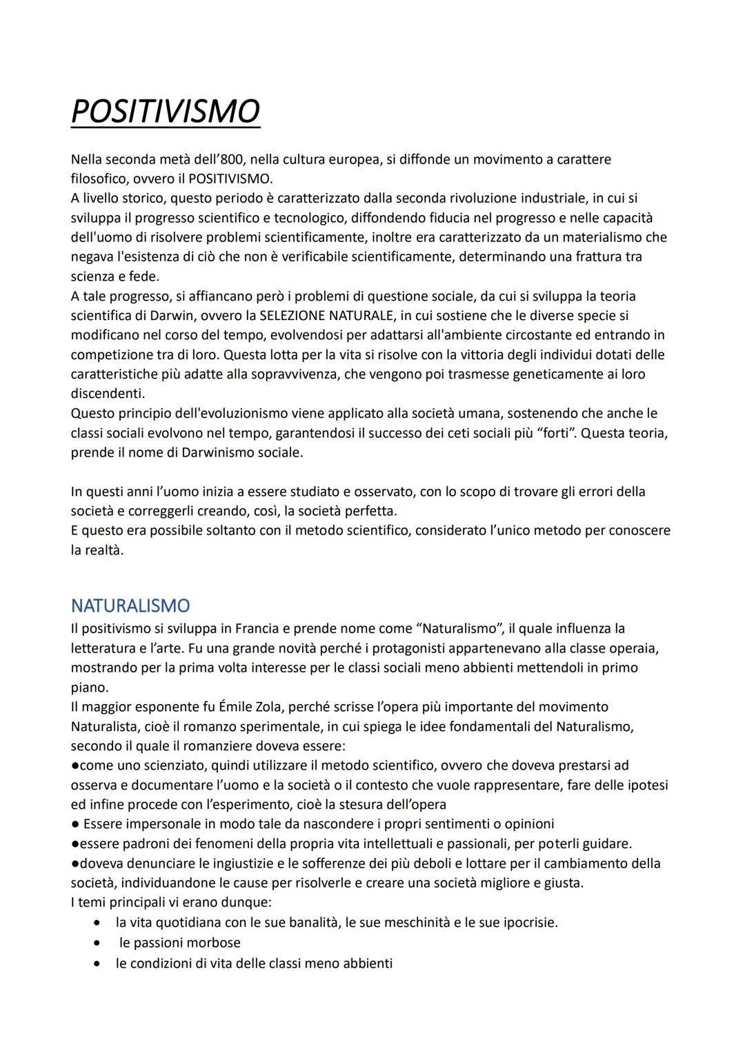 POSITIVISMO