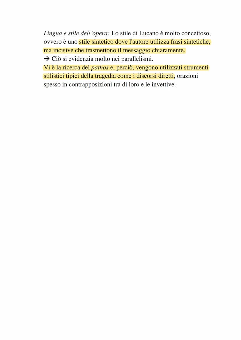 Contesto storico
Il regno di Nerone è un periodo ricco dal punto di vista culturale,
infatti forniscono molti autori significativi come Luca