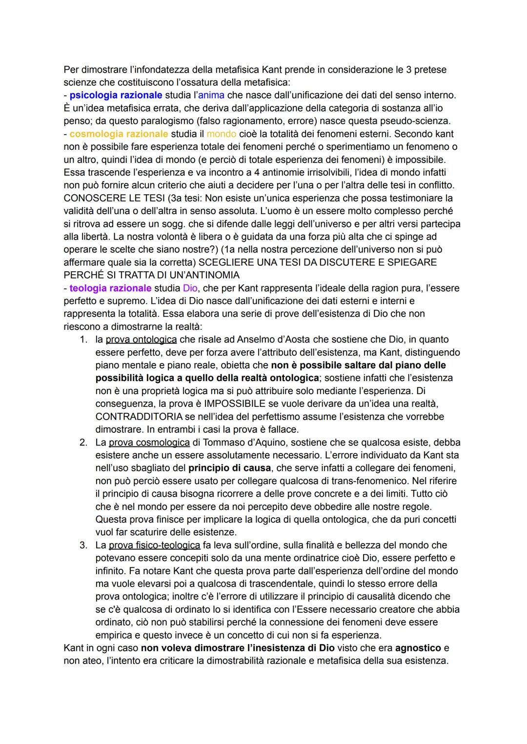 Kant
Con il suo sistema filosofico, Kant inaugura una nuova fase del pensiero moderno. Il suo iter
filosofico può essere scandito in 2 fasi: