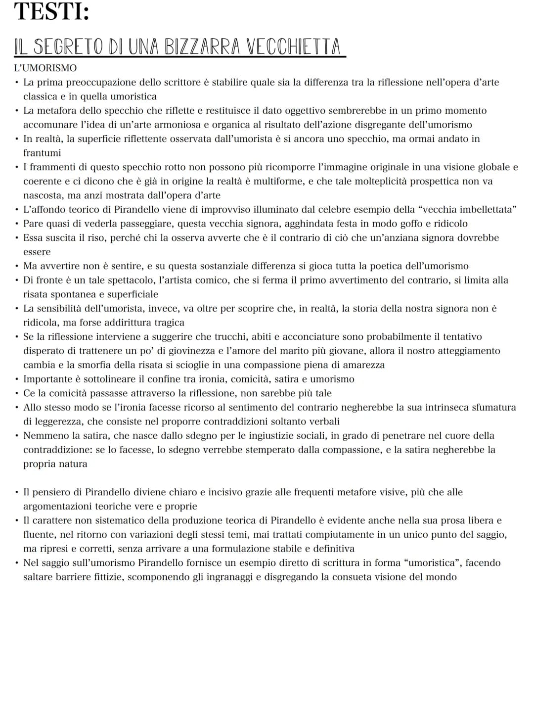 Luigi Pirandello
LA VITA
Nasce nel 1867 a Grigenti (in una contrada di campagna dove sorge il
casale chiamato "il caos", in cui la famiglia 