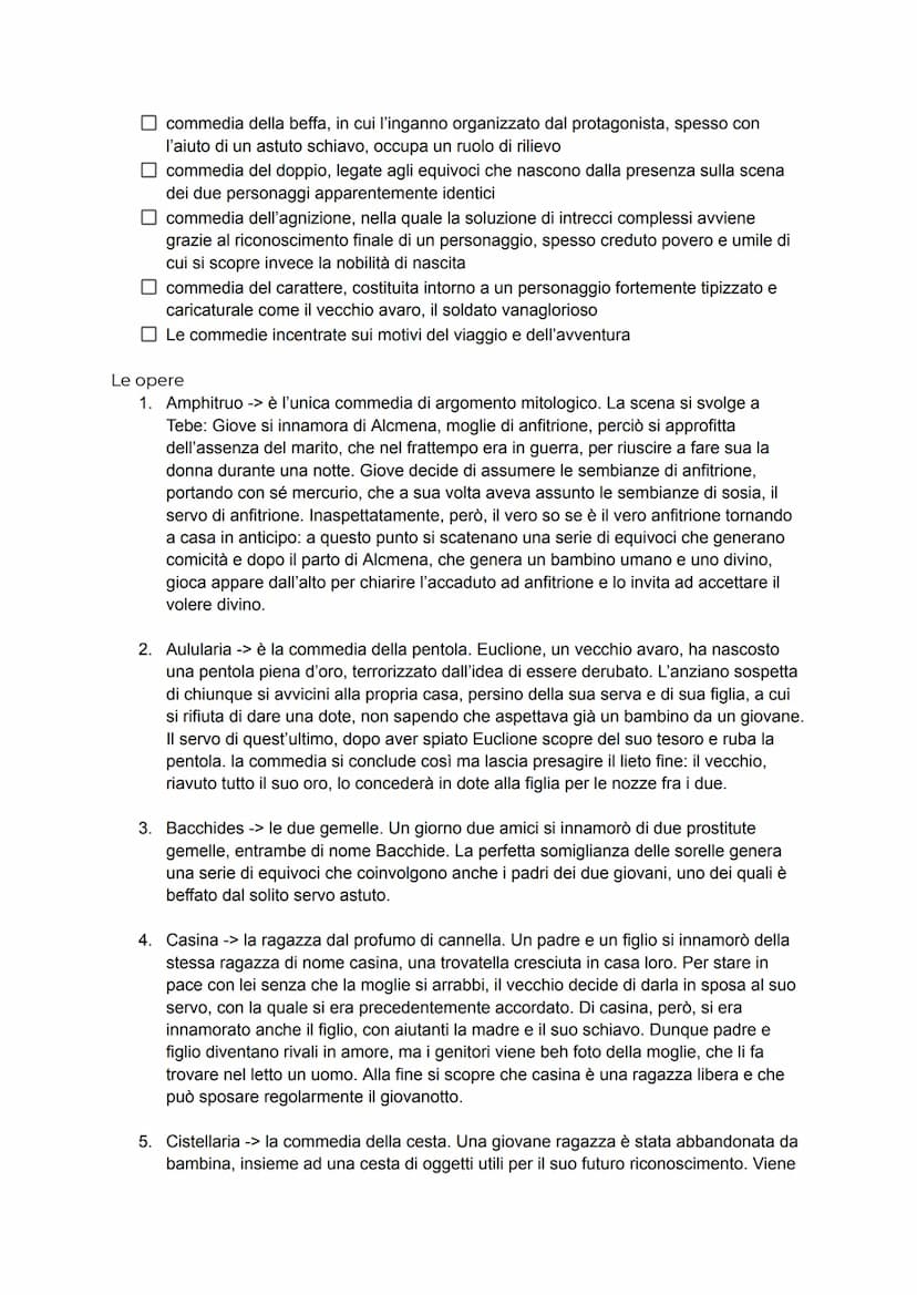 Plauto
Tito Maccio Plauto nacque a Sarsina (una città della Romagna) tra i 255 e il 250 a.C., e morì
a Roma nel 184 a.C., secondo la testimo