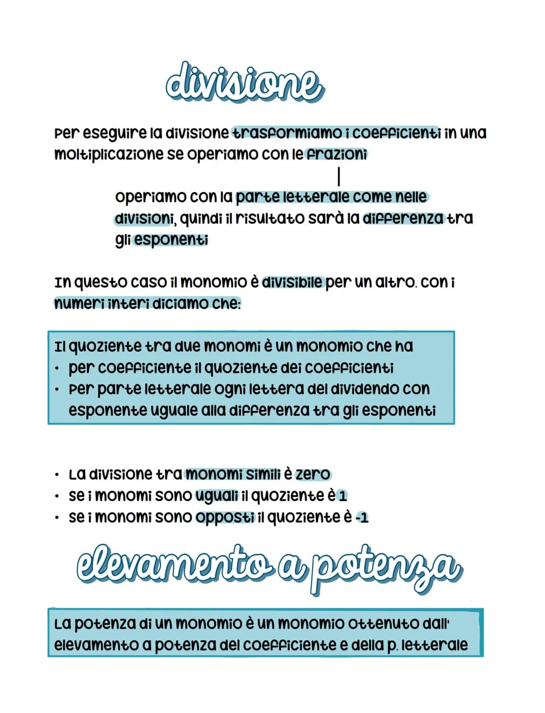 Espressioni letterali
un'espressione letterale è una scrittura in cui compaiano
operazioni tra numeri rappresentati tutti o in parte da
lett