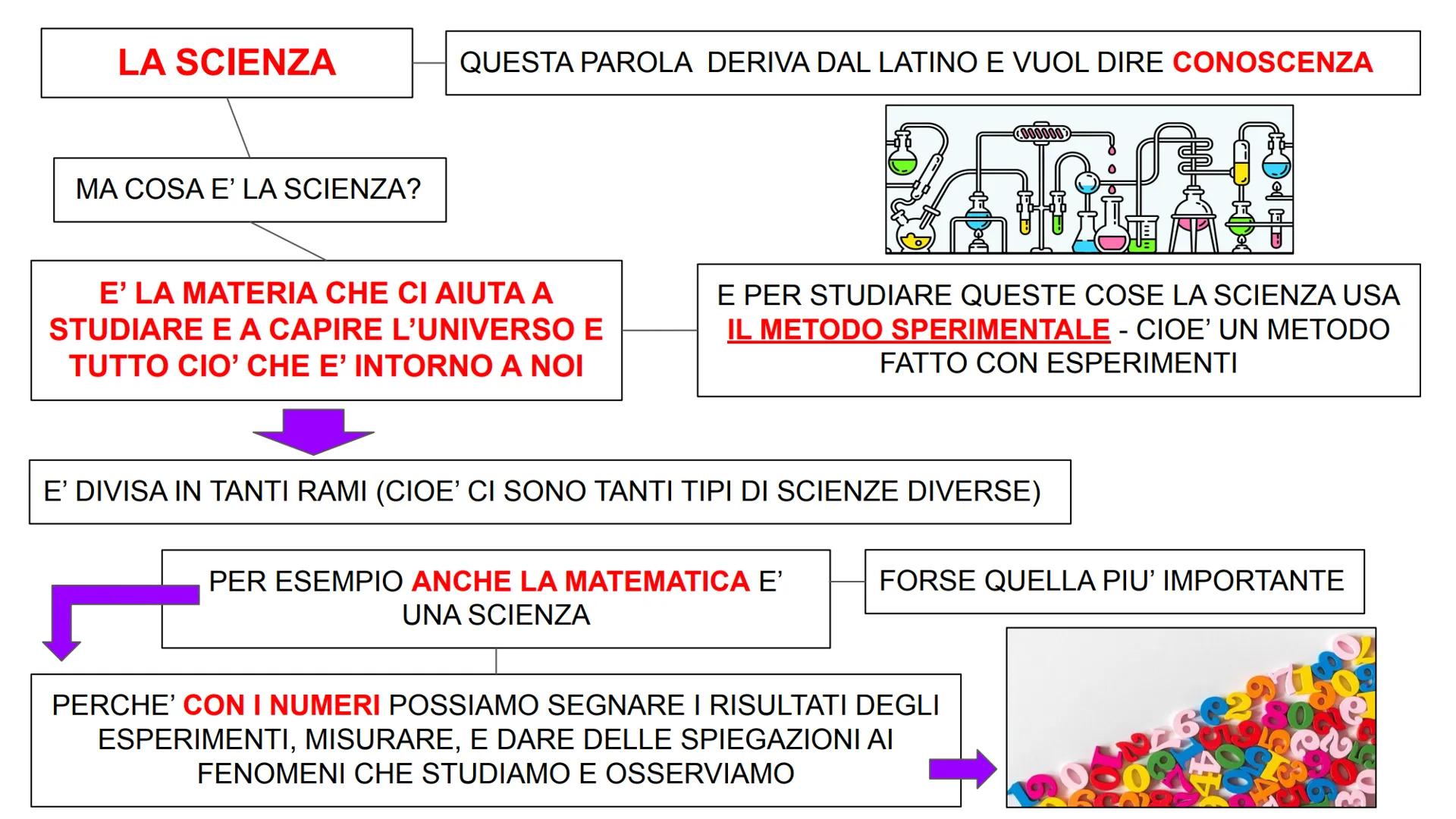 LA SCIENZA
MA COSA E' LA SCIENZA?
QUESTA PAROLA DERIVA DAL LATINO E VUOL DIRE CONOSCENZA
E' LA MATERIA CHE CI AIUTA A
STUDIARE E A CAPIRE L'
