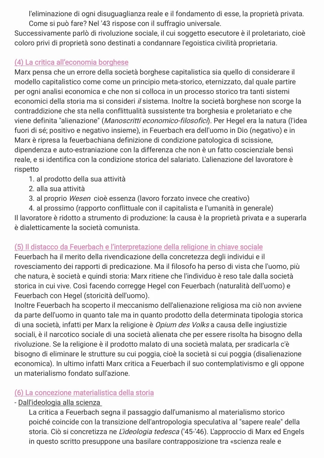MARX
(1) Le caratteristiche generali del marxismo
Il marxismo non è riducibile alla dimensione puramente filosofica, sociologica o economica