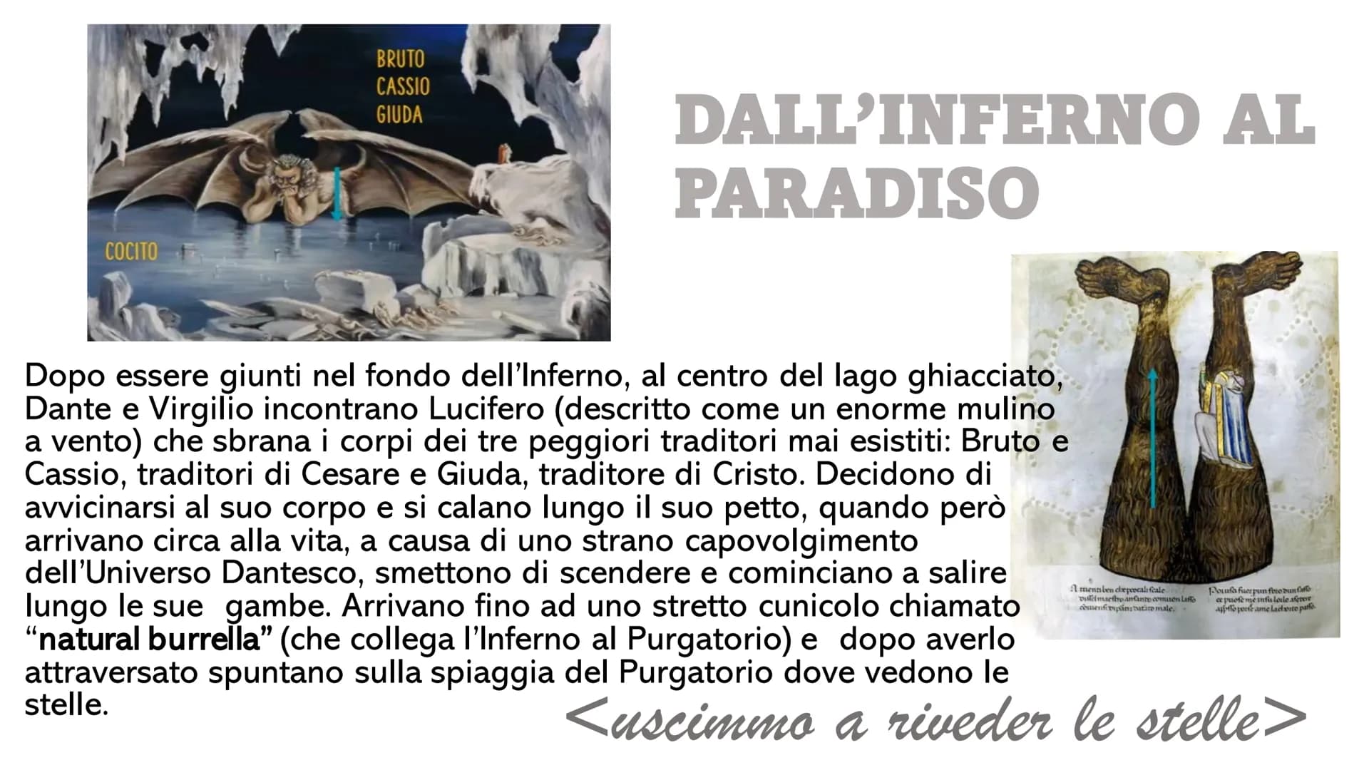 Il purgatorio
La seconda
cantica dantesca
UPLE Il purgatorio
La seconda
cantica dantesca
UPLE LA FORMAZIONE DEL PURGATORIO
Secondo Dante, il