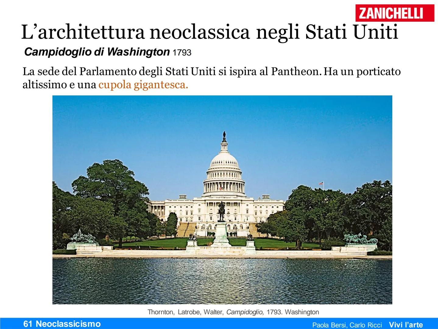 Neoclassicismo
Imitare
l'arte classica
61 Neoclassicismo
ZANICHELLI
Paola Bersi, Carlo Ricci
Vivi l'arte Il secondo '700
I fatti della stori