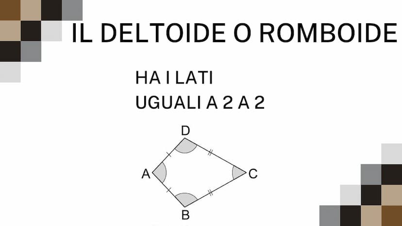 I QUADRILATERI
I QUADRILATERI SONO QUELLE FORME
GEOMETRICHE CON 4 LATI, QUATTRO ANGOLI E 4
VERTICI GLI ANGOLI
TUTTI I QUADRILATERI HANNO UNA