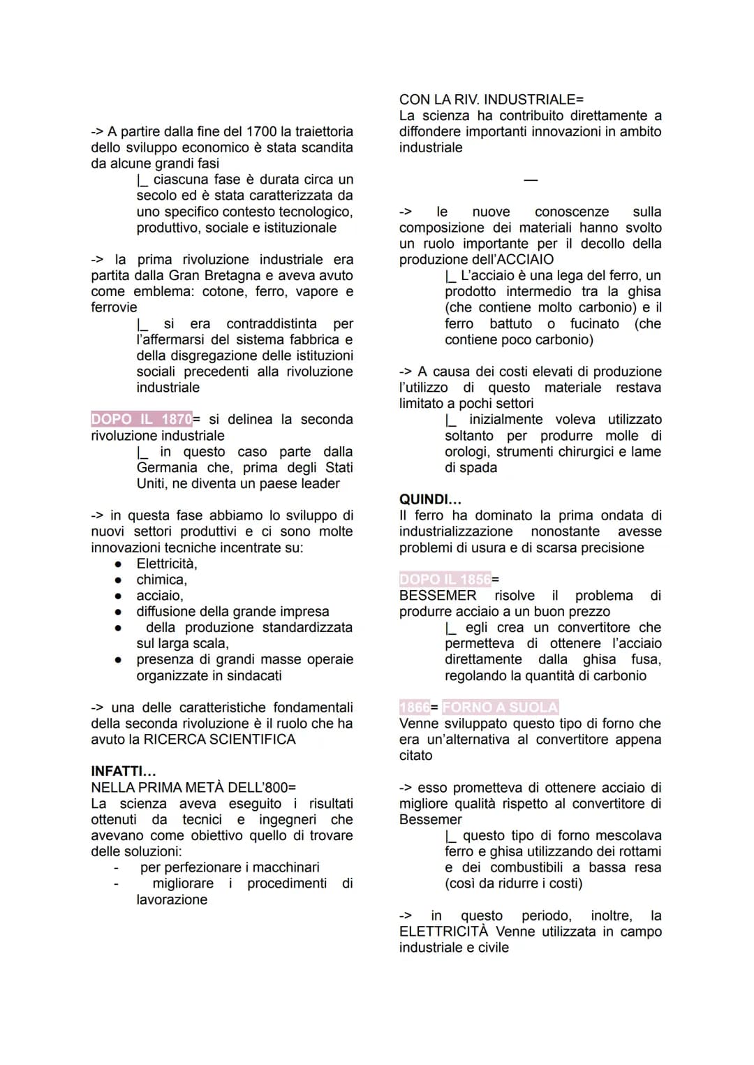 ju
P
2it அ
one
industriale -> A partire dalla fine del 1700 la traiettoria
dello sviluppo economico è stata scandita
da alcune grandi fasi
c