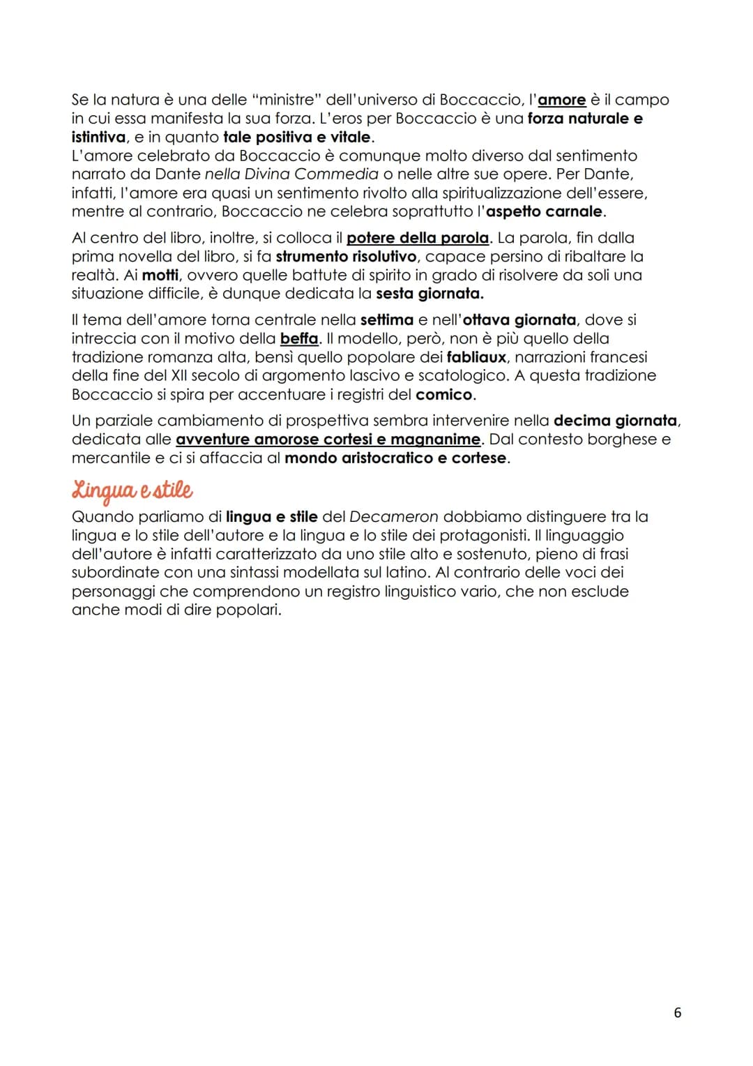 Boccaccio
1. La vita
Ira Firenze e Napoli
Insieme a Dante e Petrarca, Boccaccio è ritenuto una delle tre corone della lingua
italiana.
Nacqu