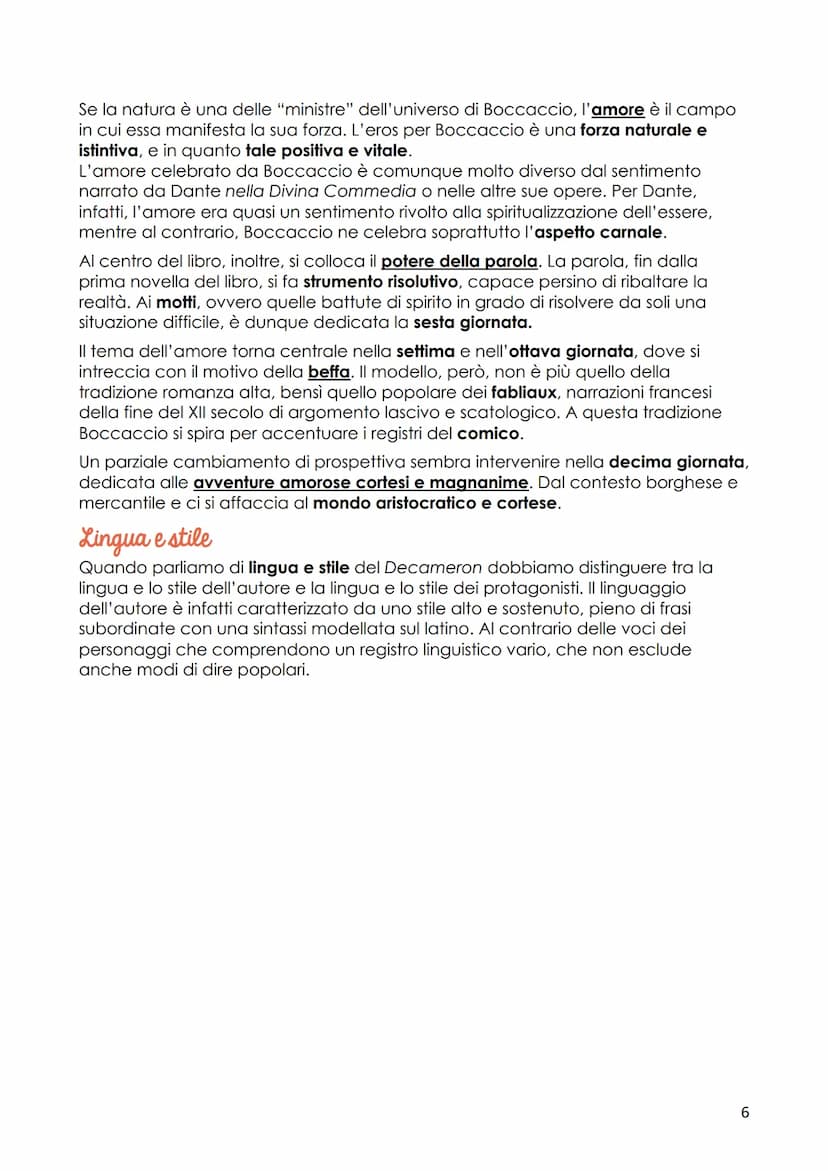 Boccaccio
1. La vita
Ira Firenze e Napoli
Insieme a Dante e Petrarca, Boccaccio è ritenuto una delle tre corone della lingua
italiana.
Nacqu