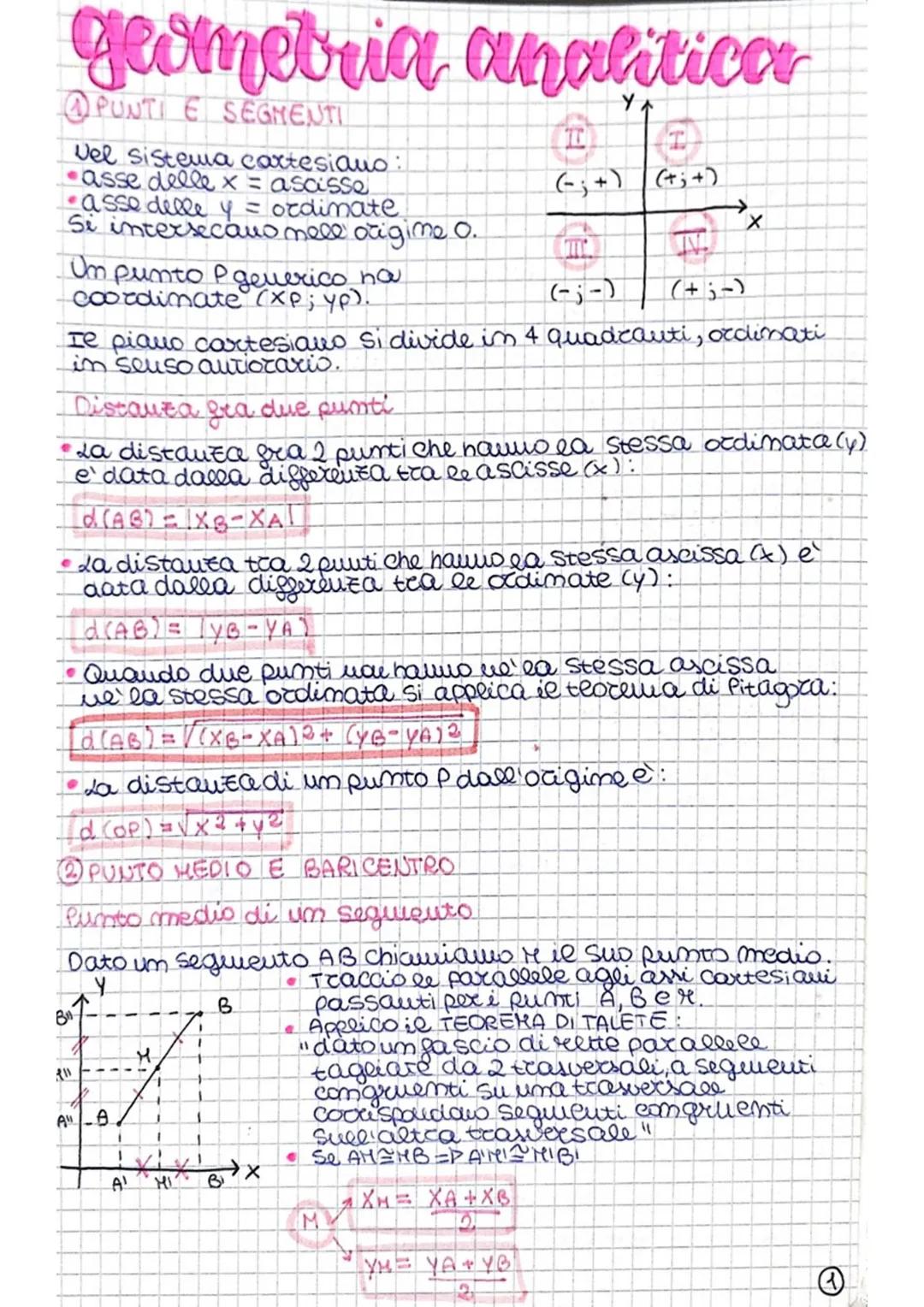 Introduzione alla Geometria Analitica: Concetti Fondamentali