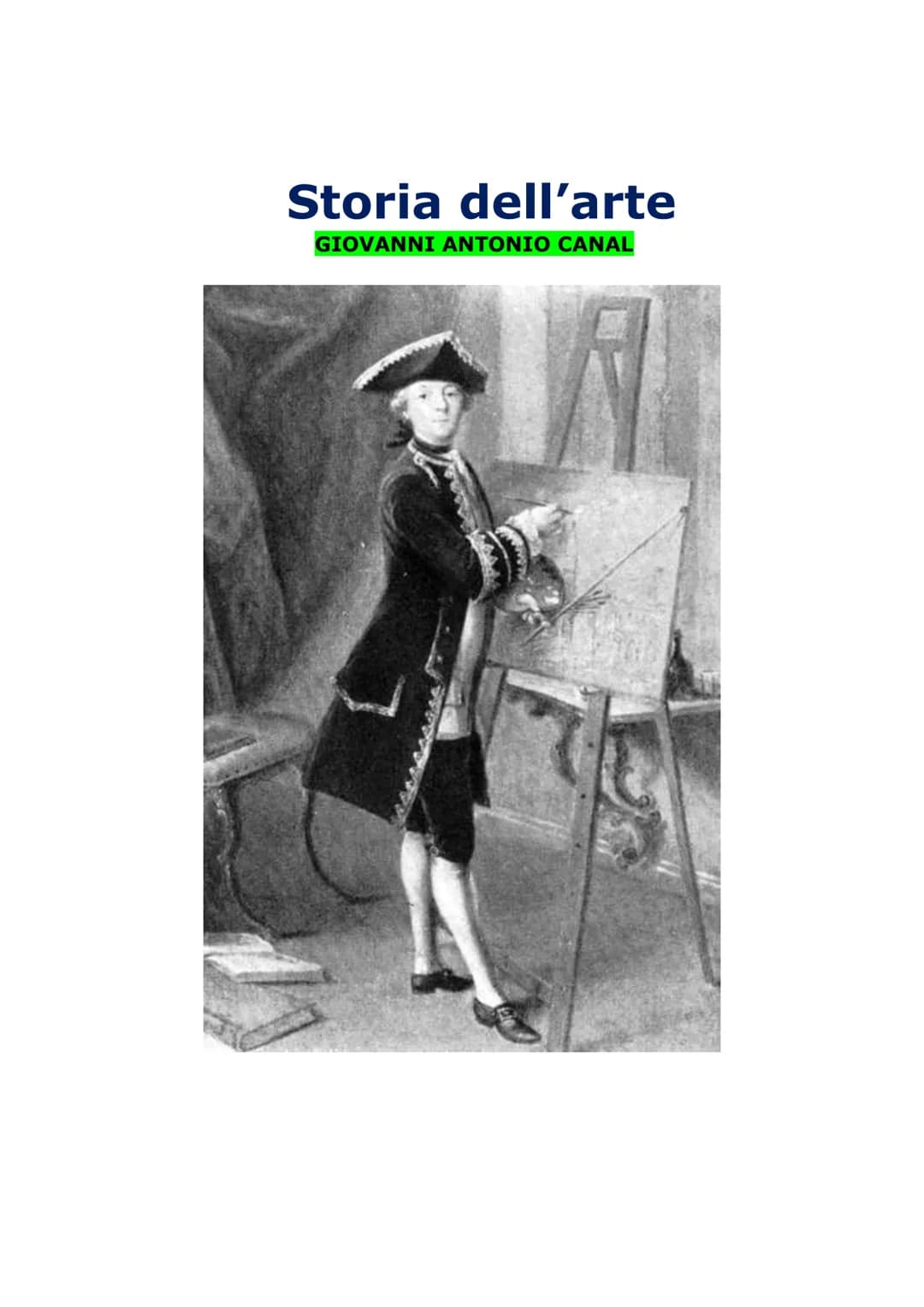 
<p>Giovanni Antonio Canal, conosciuto come Canaletto, è nato a Venezia il 17 ottobre 1697 da una famiglia borghese. Suo padre era uno sceno