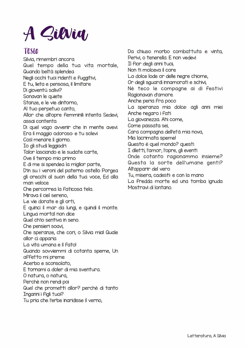 Giacomo Leopardi
La vita inquieta
Il poeta, scrittore e intellettuale Giacomo Leopardi di animo sensibile e inquieto nasce
nel 1798 a Recana
