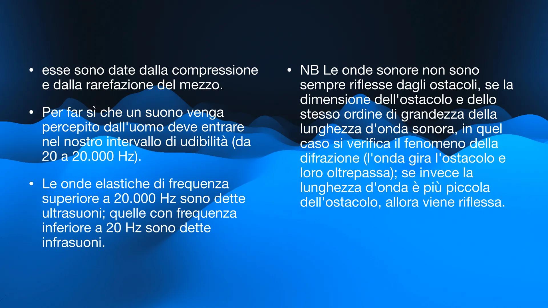 Onde
Di Agnese del bianco Definizione
Un'onda è la propagazione di una perturbazione nello spazio
caratterizzata dal trasporto di energia se