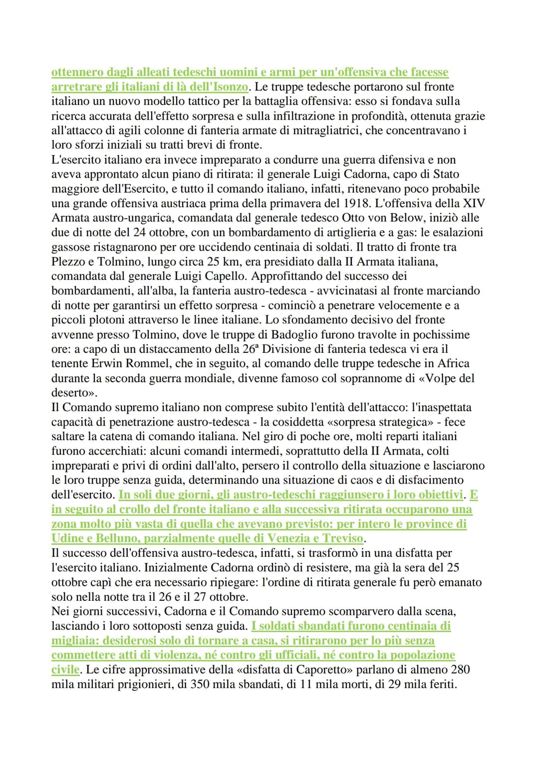
<p>La prima guerra mondiale fu un conflitto che coinvolse le principali potenze e molte di quelle minori tra il 28 luglio 1914 e l'11 novem