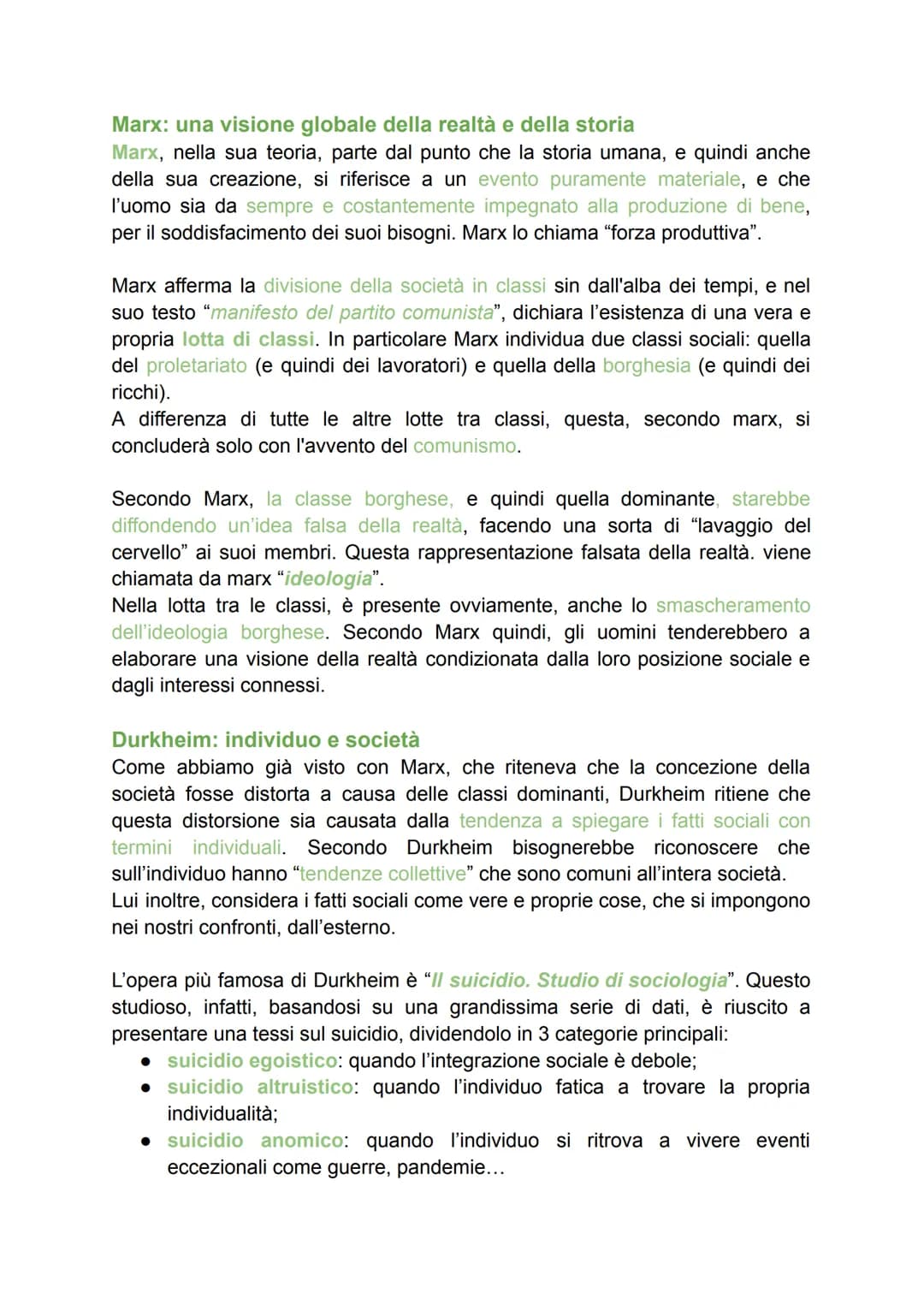 LA NASCITA DELLA SOCIOLOGIA: I "CLASSICI"
La nascita della disciplina
L'attenzione per la dimensione sociale dell'uomo all'interno della soc